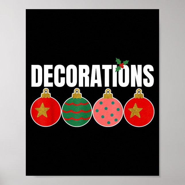 Funny I Put The D In Decorations Matching Couples  Poster (Framsidan)