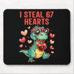 Funny I Steal 67 Hearts T-rex Dinosaur Valentine  Musmatta<br><div class="desc">Funny I Steal 67 Hearts T-rex Dinosaur Valentine</div>