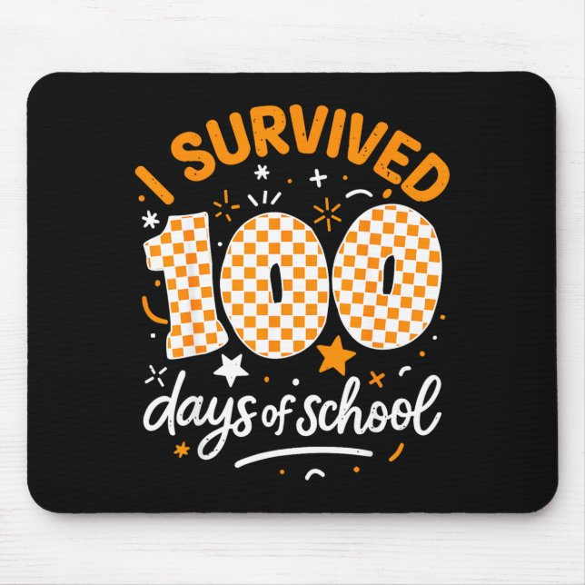 Funny I Survived 100 Days Of School Student Teache Musmatta (Framsidan)