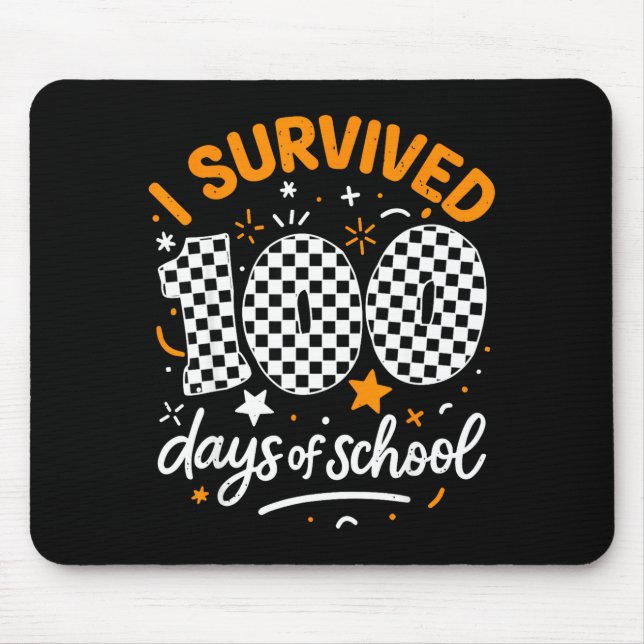 Funny I Survived 100 Days Of School Student Teache Musmatta (Framsidan)