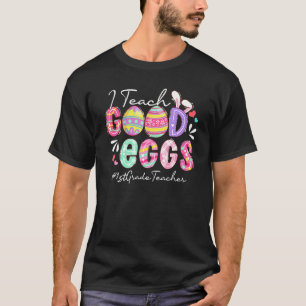 Funny I Teach Bra Eggs 1st Klass Lacher Påsk M T Shirt