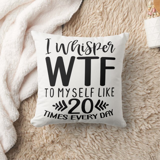 Funny I Whisper Kudde (Filt)