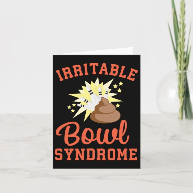 Funny Ibs Pooping Joke Irritable Bowel Syndrome Bo Kort (Framsida)
