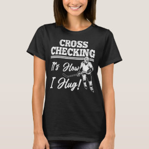 Funny Ice Hockey Gift För barn Boys Girls Coola Ho T Shirt