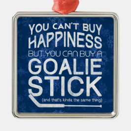 Funny Ice Hockey Goalie Helgdag Dekoration