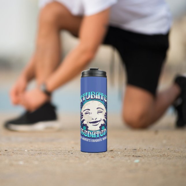 Funny ICU-sjuksköterska Intubated Customize (sjukv (Skapare uppladdad)