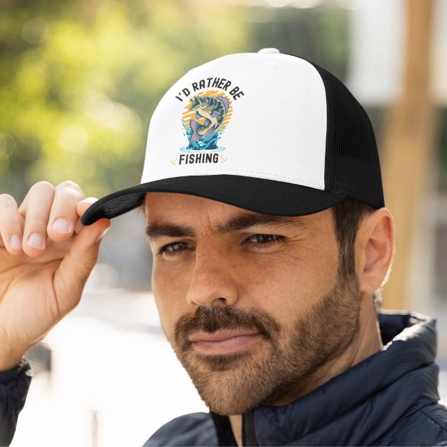 Funny I'd rather be fishing Keps (Skapare uppladdad)