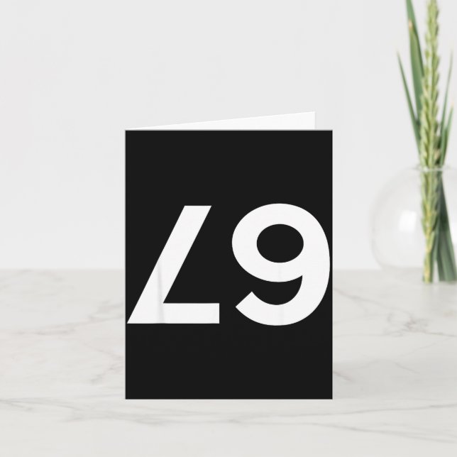 Funny Ide Down Backwards 67 Meme  Kort (Framsida)