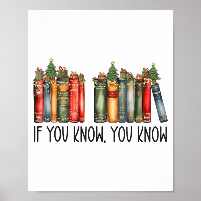 Funny If You Know You Know 6 7 Reading Books Chris Poster (Framsidan)