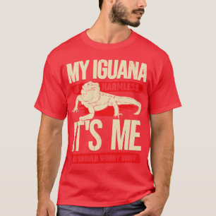 Funny Iguana Animal Lover Gift T Shirt
