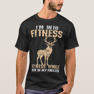 Funny Im Into Fitness Hjort i mitt fryshus Meateat T Shirt