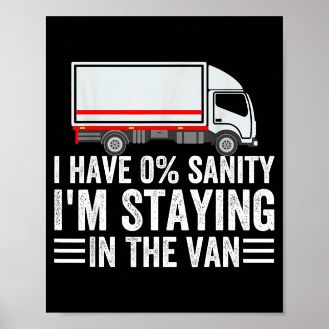 Funny I'm Staying In Tha Van Phasmophobia Gamer Me Poster (Framsidan)