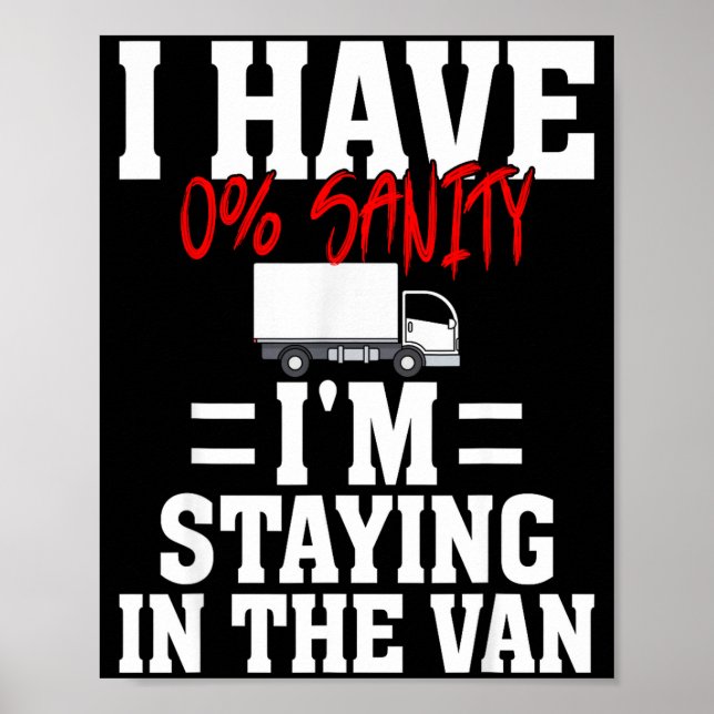 Funny I'm Staying In Tha Van Phasmophobia Gamer Me Poster (Framsidan)