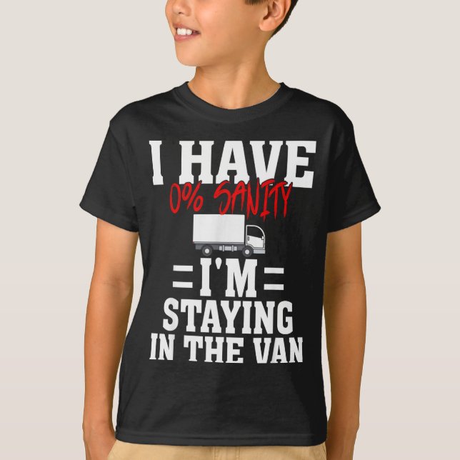 Funny I'm Staying In Tha Van Phasmophobia Gamer Me T Shirt (Framsida)