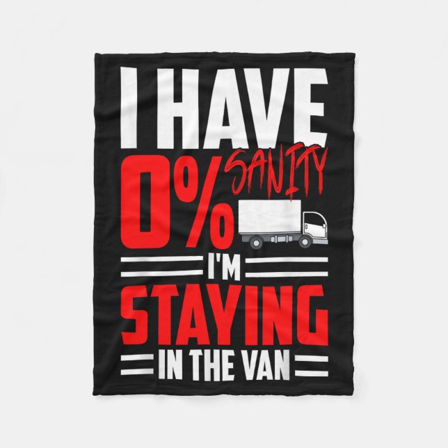 Funny I'm Staying In Tha Van Phasmophobia Gamer Wo Fleecefilt (Framsidan)