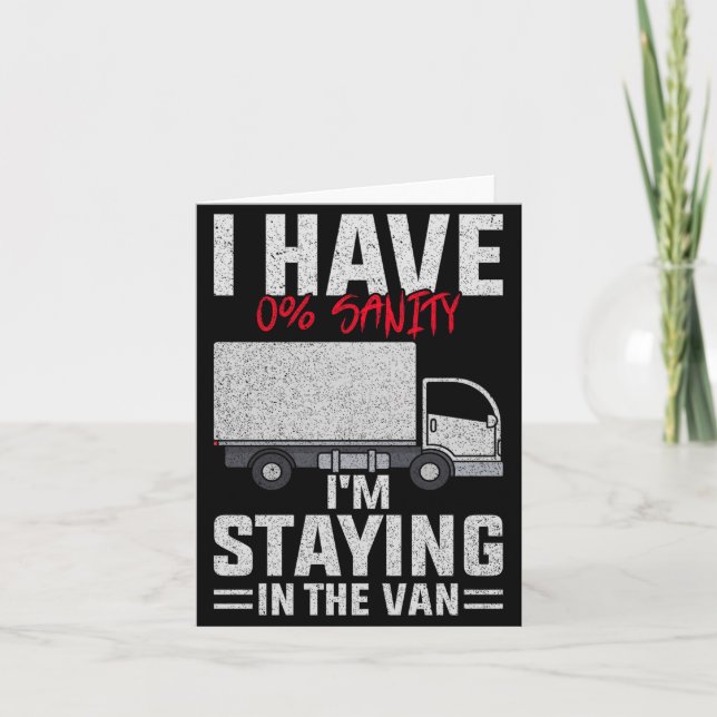 Funny I'm Staying In Tha Van Phasmophobia Man Wome Kort (Framsida)