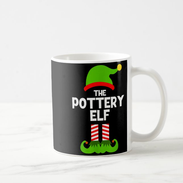 Funny I'm The Ttery Elf Christmas Xmas  Kaffemugg (Höger)