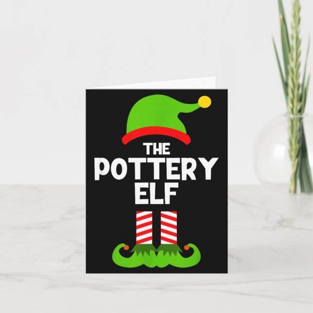 Funny I'm The Ttery Elf Christmas Xmas  Kort (Framsida)