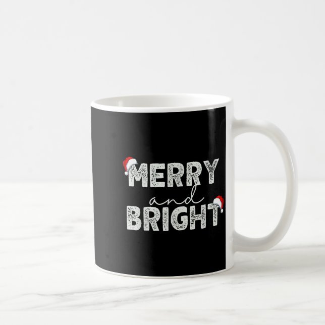 Funny I'm Trying To Feel Merry And Bright Couples  Kaffemugg (Höger)