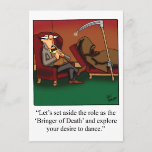 Funny inbjudan till läkare/psykologi Studenten