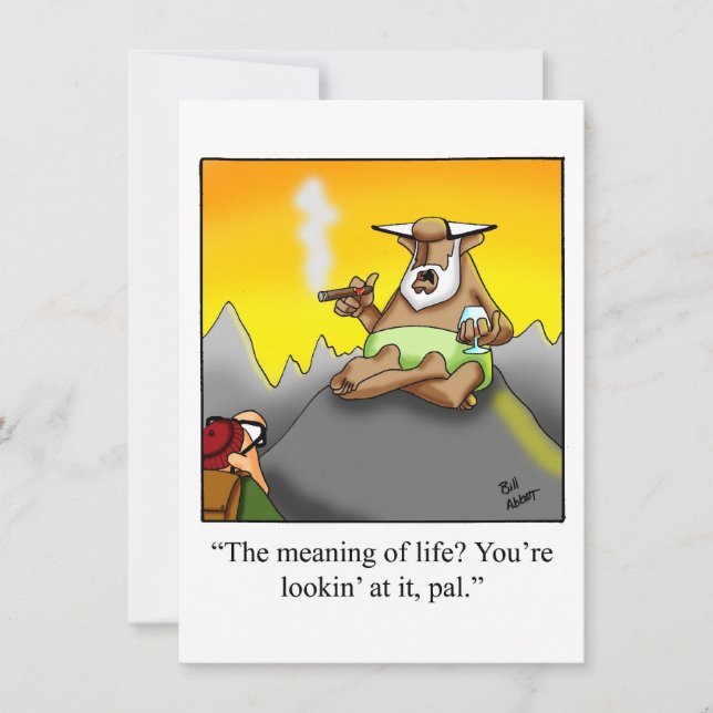 Funny inbjudan till Pension-partiet (Framsida)