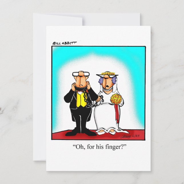 Funny Inbjudningskort för möhippan (Framsida)