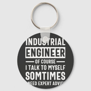 Funny Industrial Ingenjör Gift Nyckelring