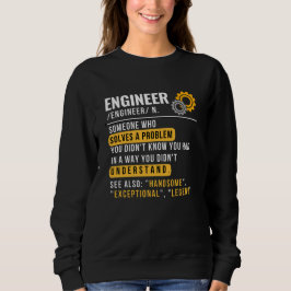 Funny Ingenjör Definition Sweatshirt T Shirt