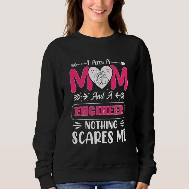 Funny Ingenjör Mamma, Ingenjör Mamma T Shirt (Framsida)