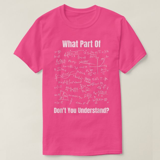 Funny Ingenjör Math Motivation T Shirt (Design framsida)