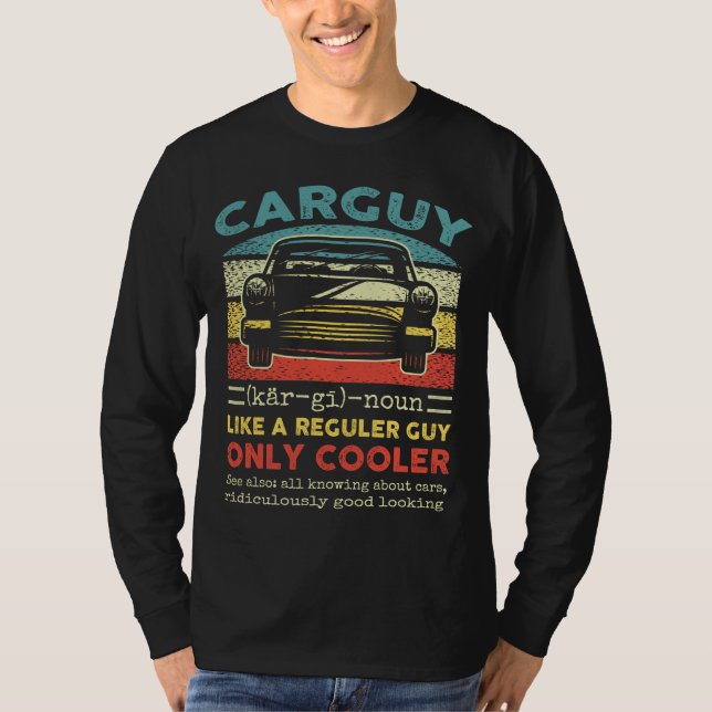 Funny Ingenjör Mechanic Car Guy Definition Classic T Shirt (Framsida)