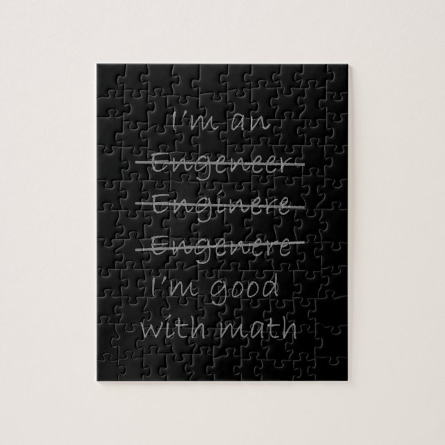 Funny Ingenjör Pussel (Vertikal)