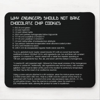 Funny Ingenjör Recipe Mousepad Musmatta