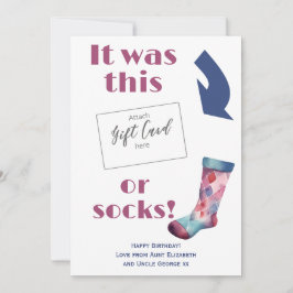 Funny innehavare av födelsedagskort