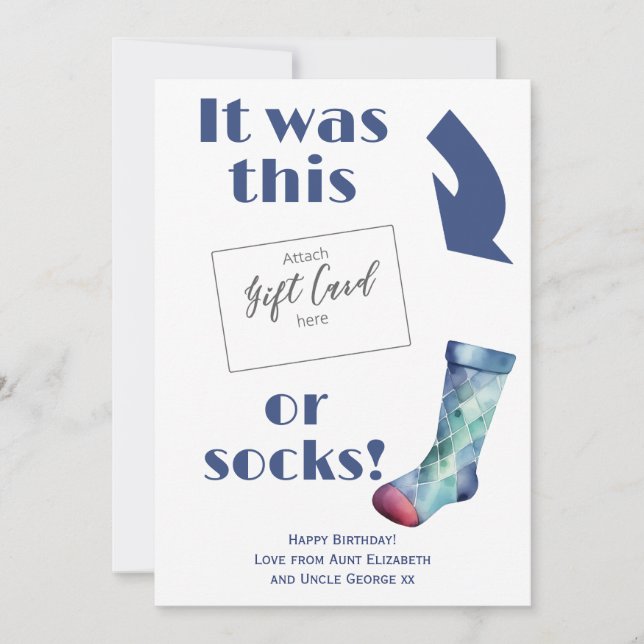 Funny innehavare av födelsedagskort (Framsida)