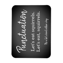 Funny interpunktion magnet