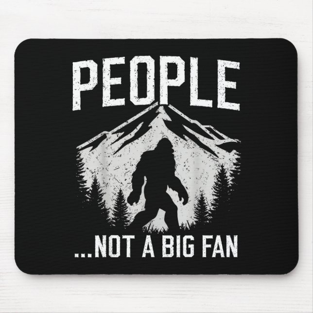 Funny Introvert Bigfoot People Not A Big Fan Dad J Musmatta (Framsidan)