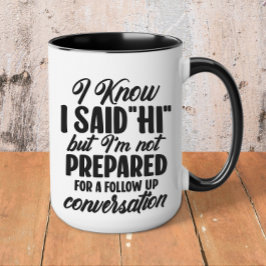 Funny Introvert Mugg