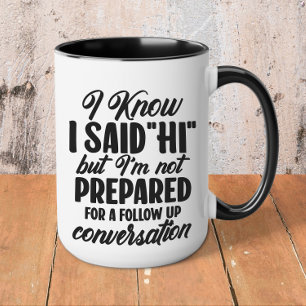 Funny Introvert Mugg