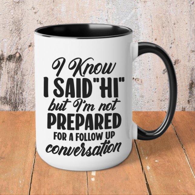 Funny Introvert Mugg (Introvert coffee mug)