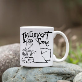 FUNNY INTROVERT TIME MUGG