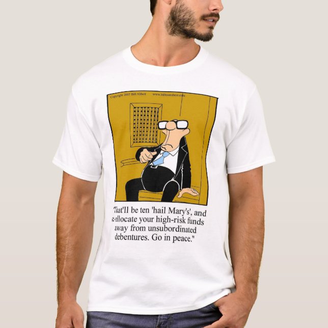 Funny Investing T-Shirt (Framsida)
