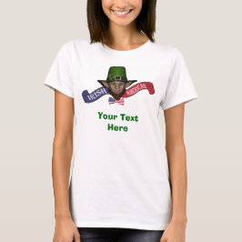 Funny Irish American St patrick's day Tee