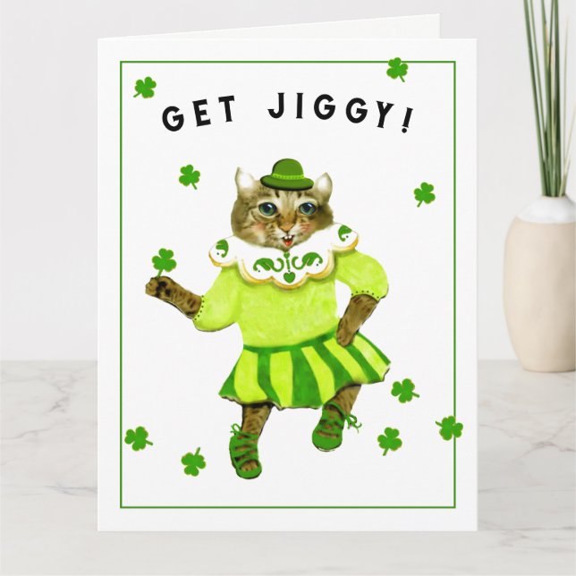 Funny Irish Birthday Kort (Framsida)