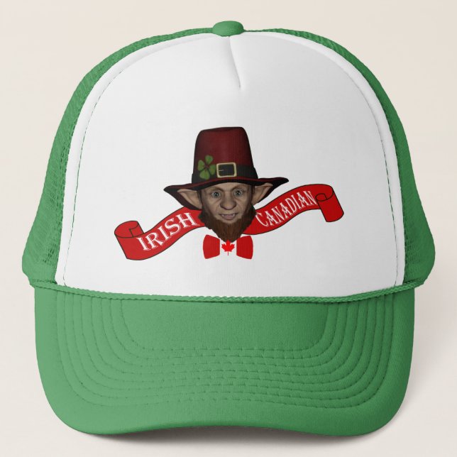 Funny Irish Canadian St patrick's day Keps (Framsida)