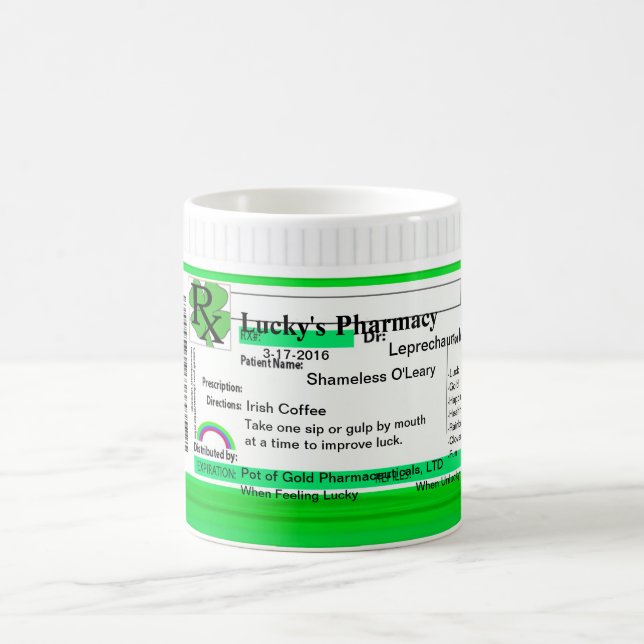 Funny Irish Coffee Mugg (Center)