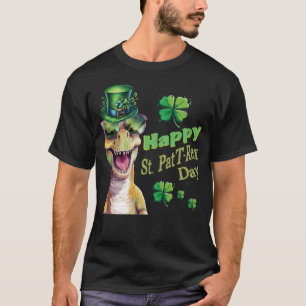 Funny Irish Dinosaur St. Patricks T Shirt