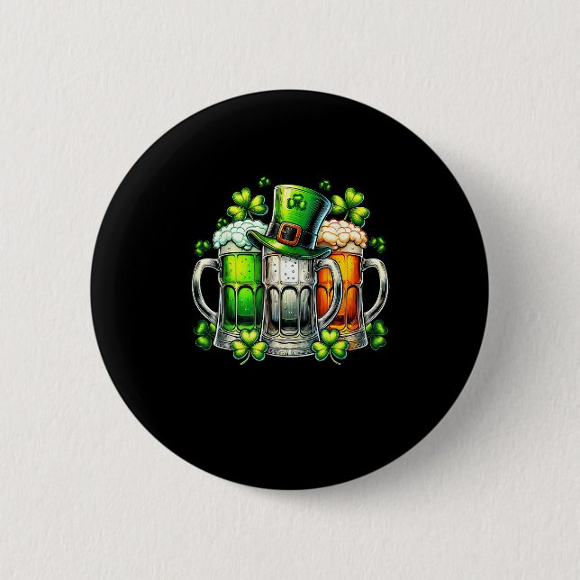 Funny Irish Ireland St patrick's day Drinking Part Knapp (Framsida)