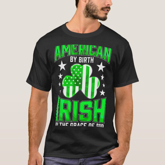 Funny Irish Pride St Patrick's Day Celtic Green Sh T Shirt (Framsida)