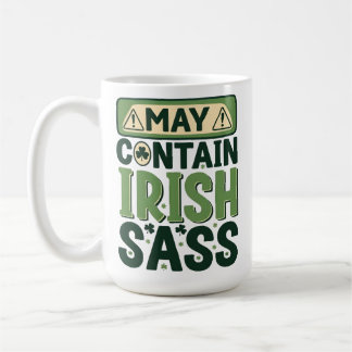 Funny Irish Sass - Sarcastic Irish Pride Kaffemugg